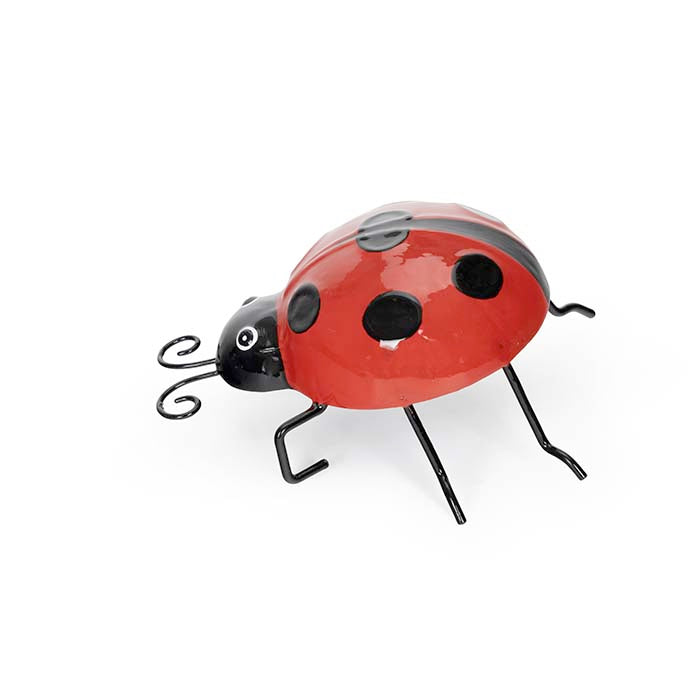 Ladybird pot sitter metal