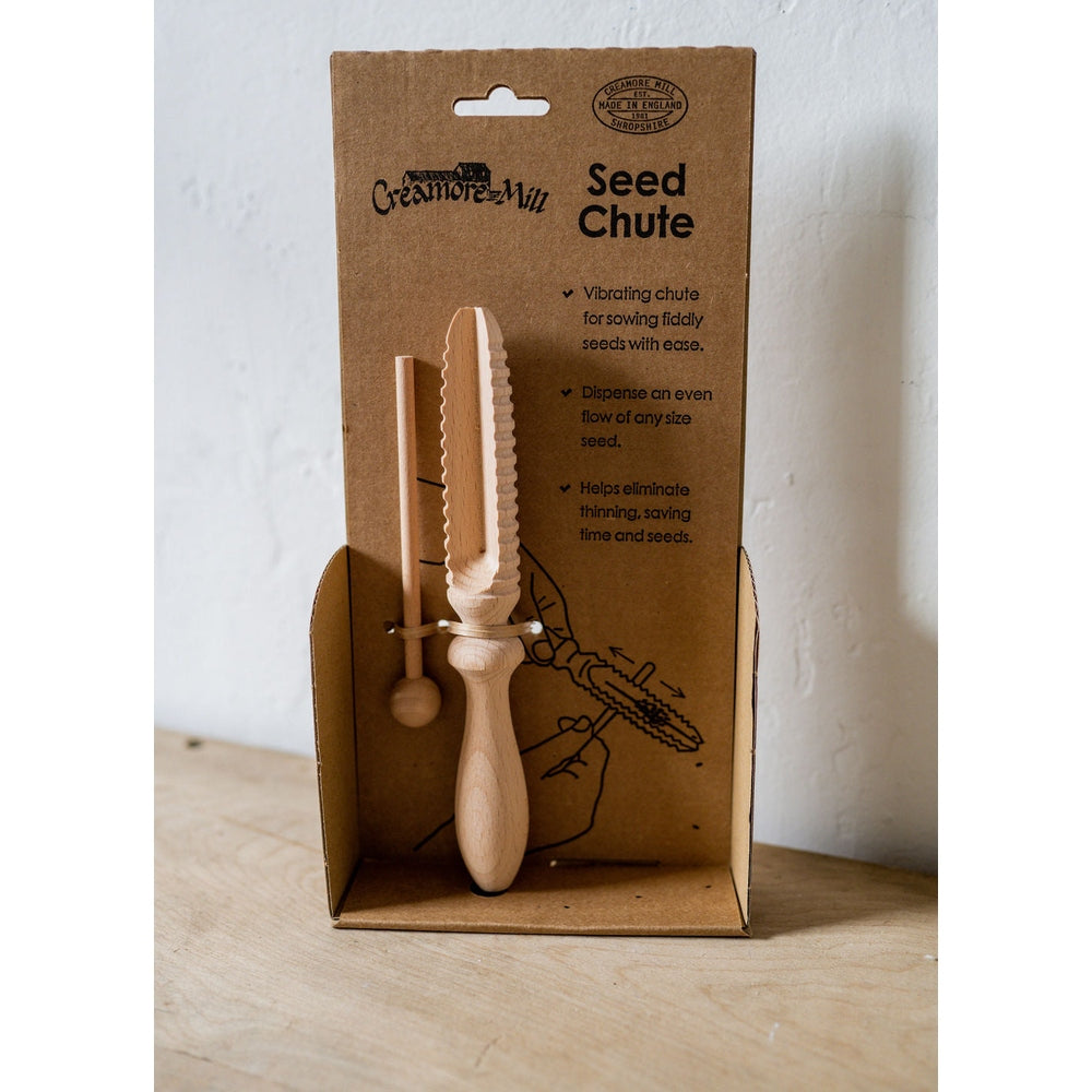 Wooden Seed Sowing Chute