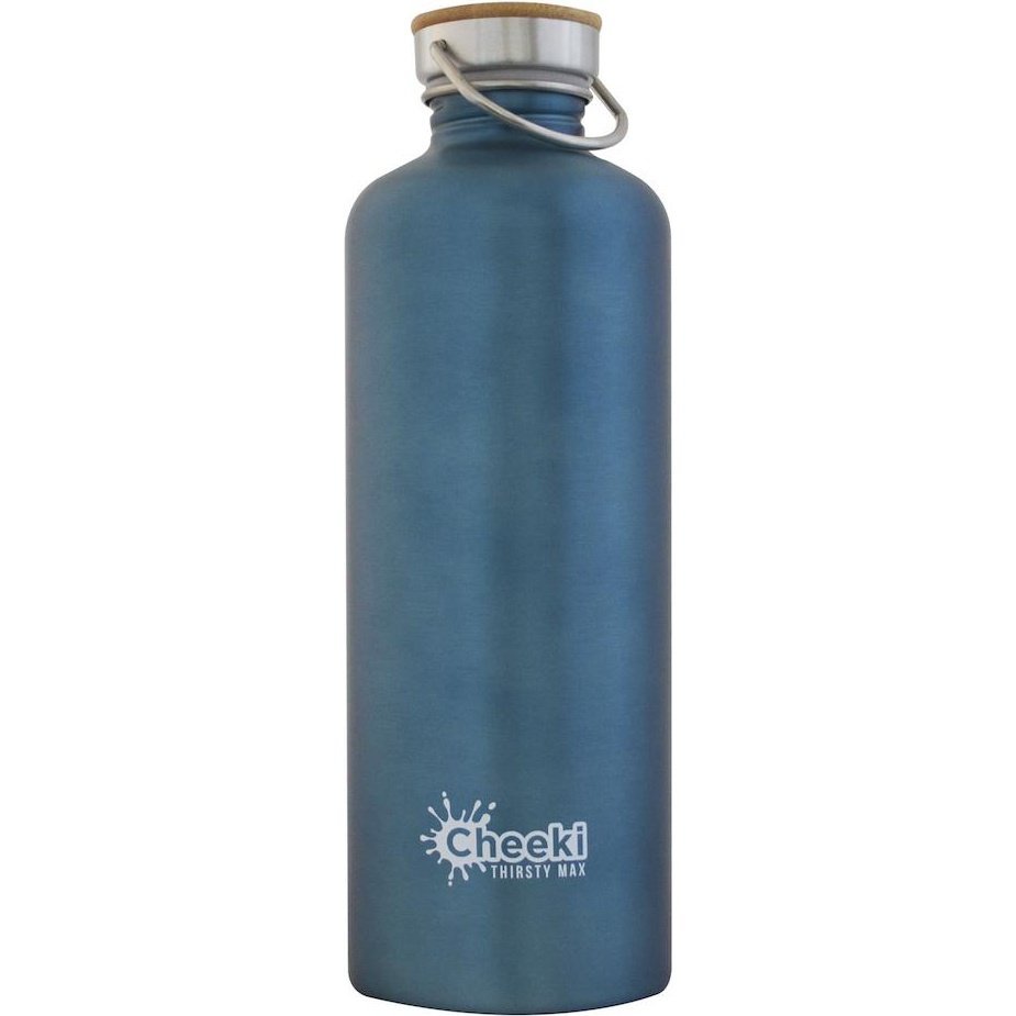 CHEEKI Stainless Steel Bottle Thirsty Max - 1.6L in Teal