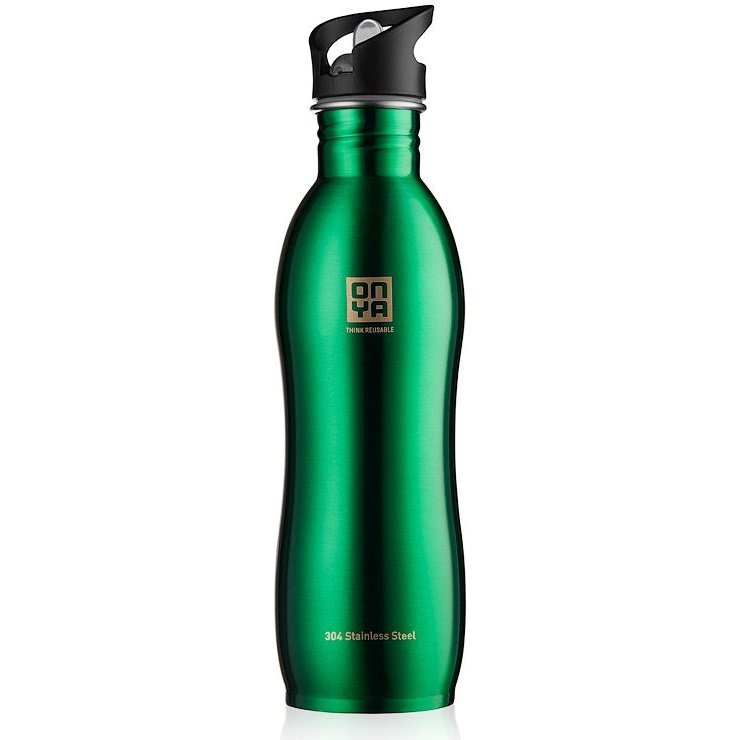 H2Onya - Drink Bottle 1000ml Stainless Steel Green