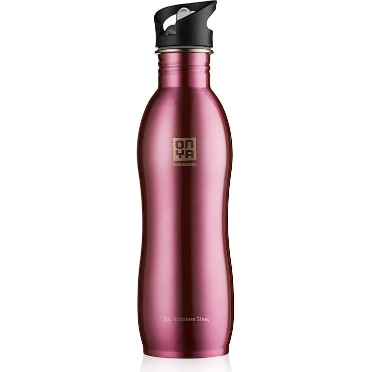 H2Onya - Drink Bottle 1000ml Stainless Steel Pink