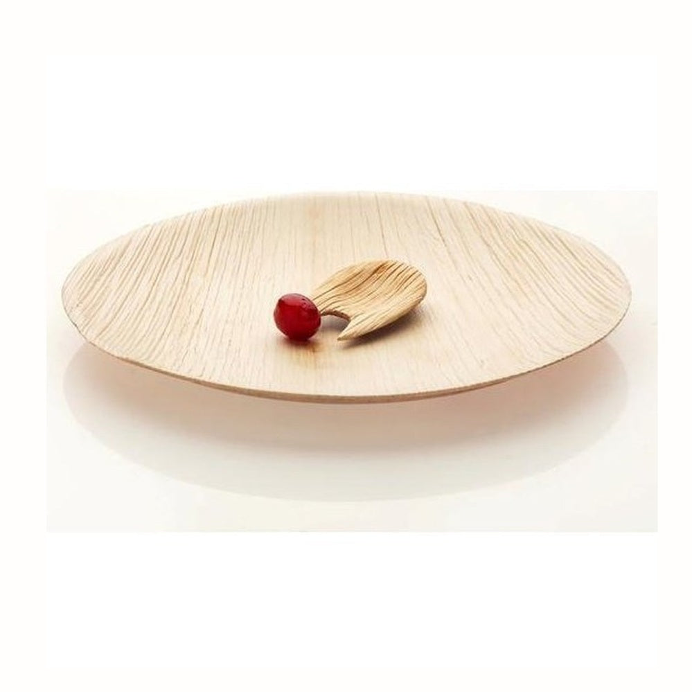 Palm Leaf Large Round Plates 10" - Pack of 10