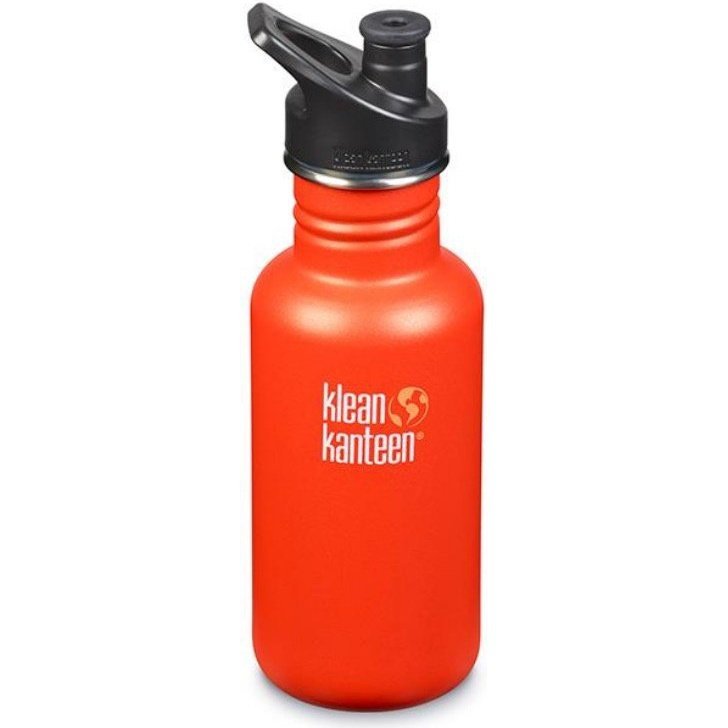 Klean Kanteen Classic 532ml (18Oz) - Sports Cap Drink Bottles Sierra Sunset