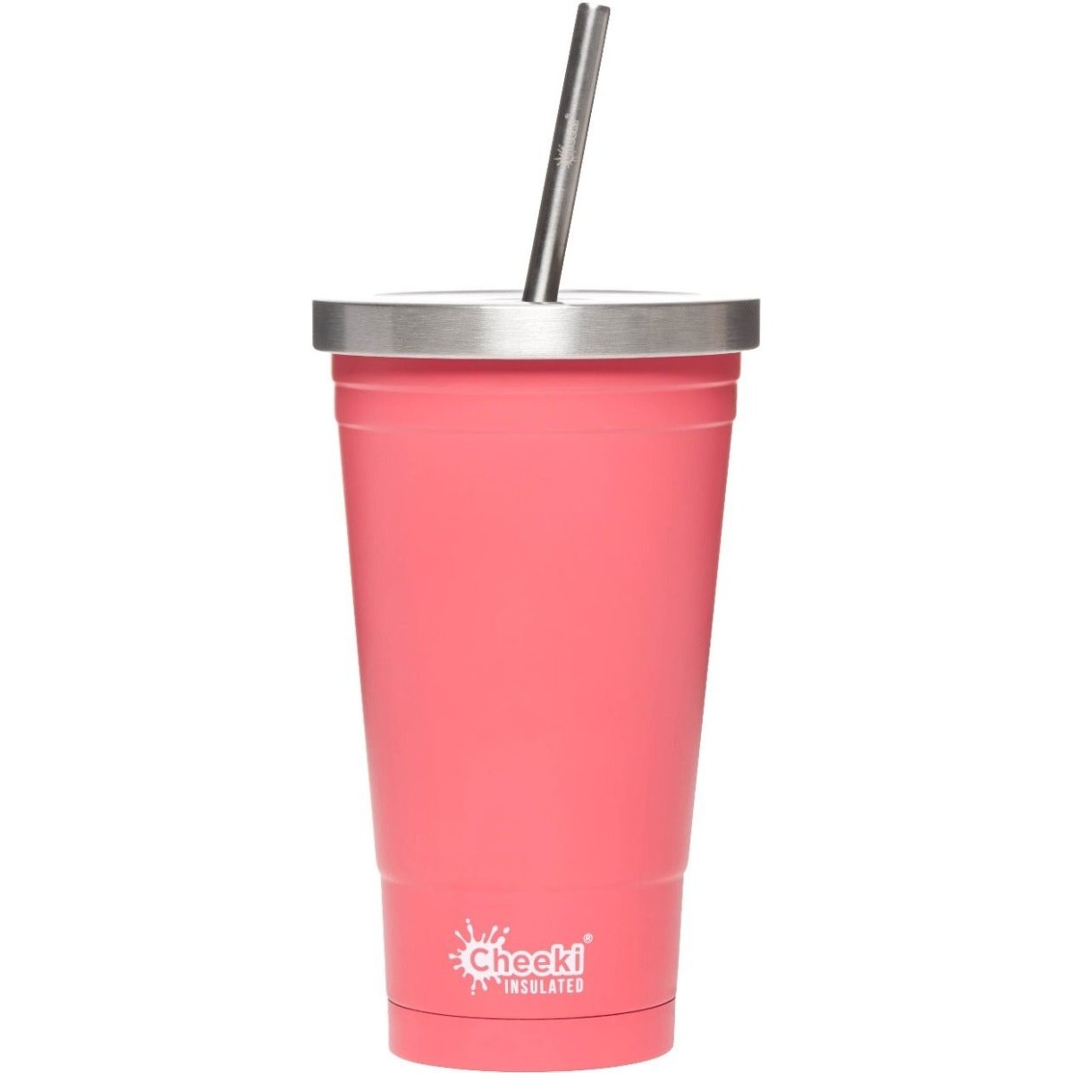 Cheeki 500ml Insulated Drink Tumbler - Dusty Pink
