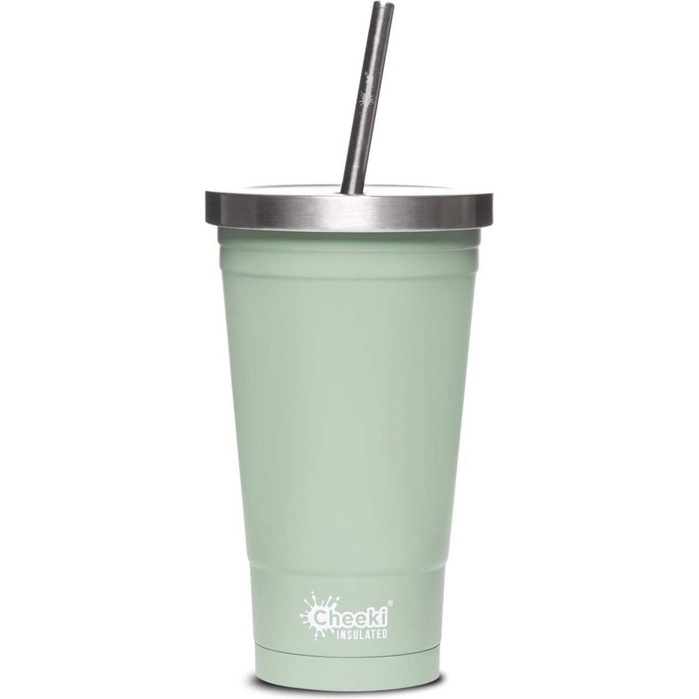 Cheeki 500ml Insulated Drink Tumbler -  Pistachio