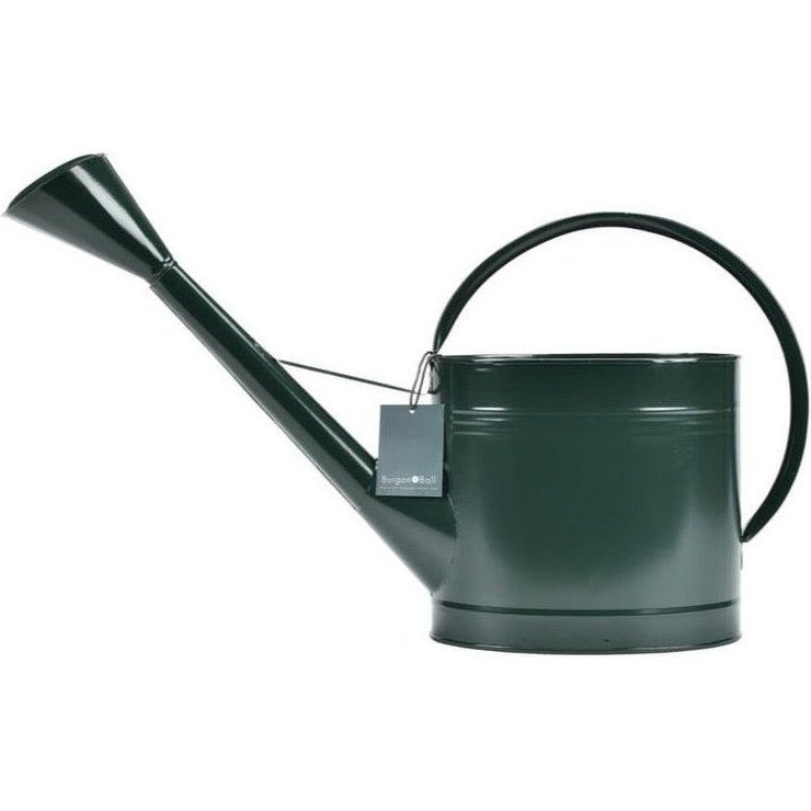 9L Waterfall Watering Can from Burgon &amp; Ball in British Racing Green