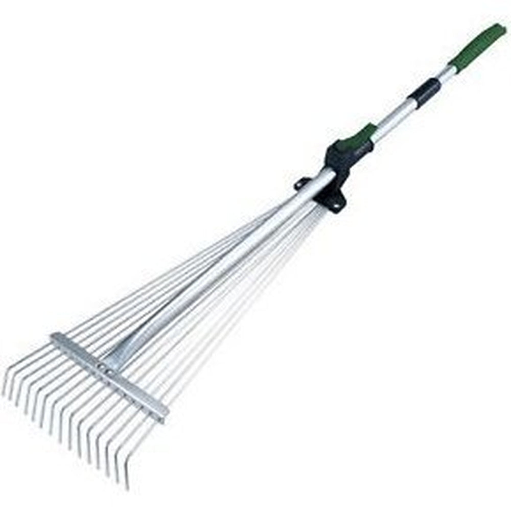 Steel Garden Rake - Adjustable