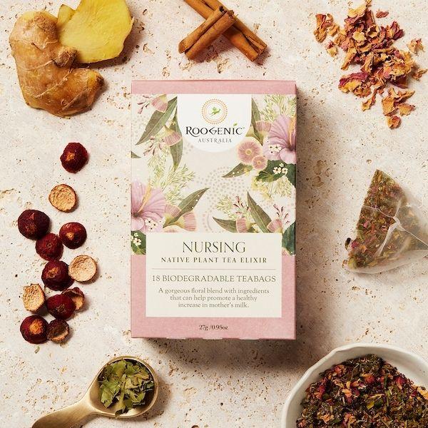 Women&#39;s Nursing Loose Leaf Tea Blend with Natural ingredients from Roogenic  Australia