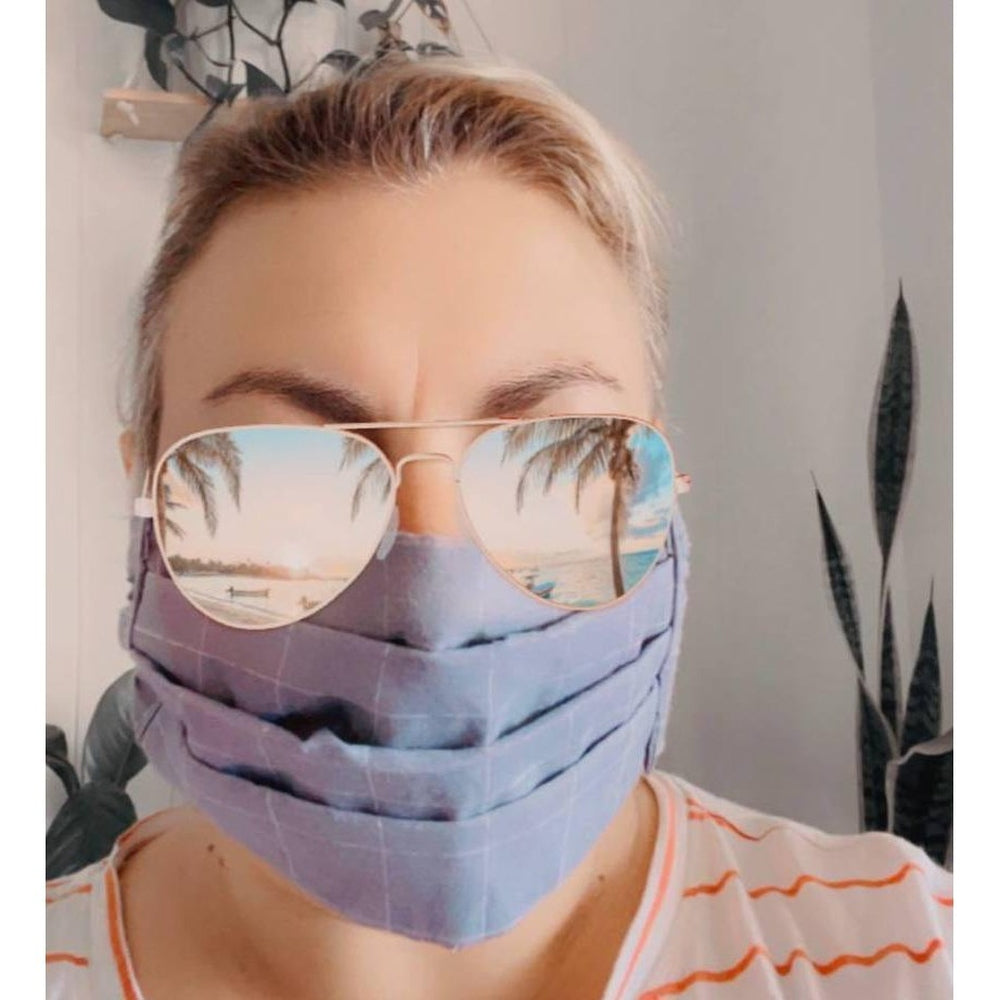 Reusable Face Mask - Handmade and Triple Layered - Urban Revolution