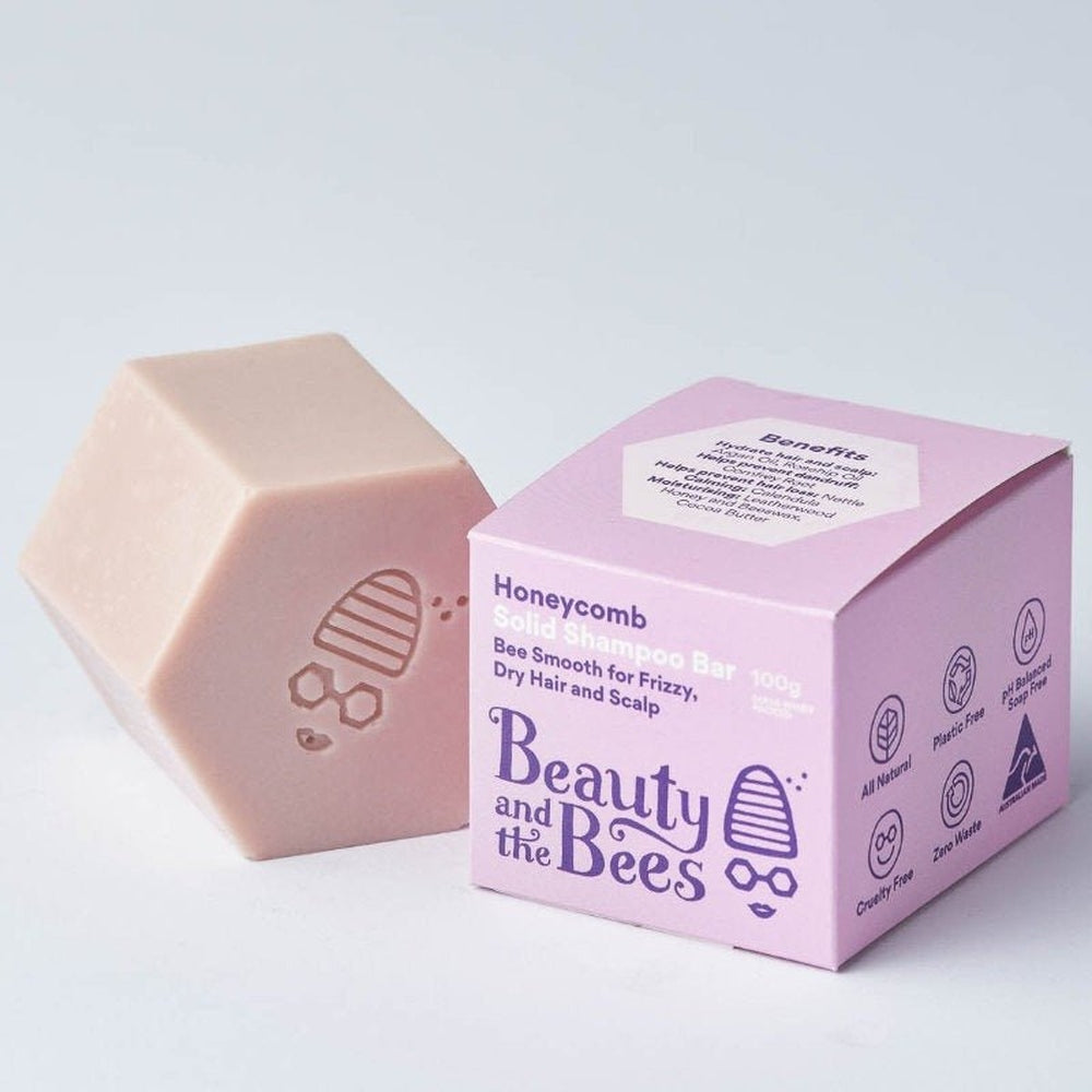 Beauty &amp; the Bees - Bee Smooth Shampoo Bar for Frizzy/Dry Hair, Urban Revolution.