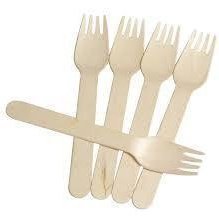 Birch Wood Forks - Pack of 100
