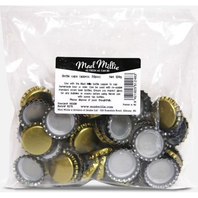 A Bag of Brewing Bottle Caps, from Mad Millie