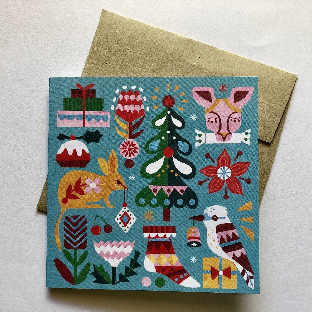 Earth Greetings Christmas Greeting Cards - Bushland Greetings