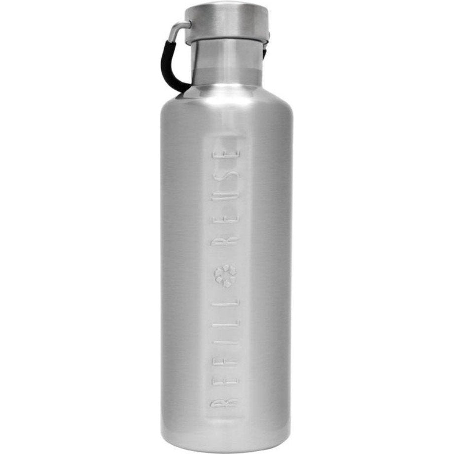 CHEEKI Classic Insulated Leak-Proof Bottle 600ml - Silver