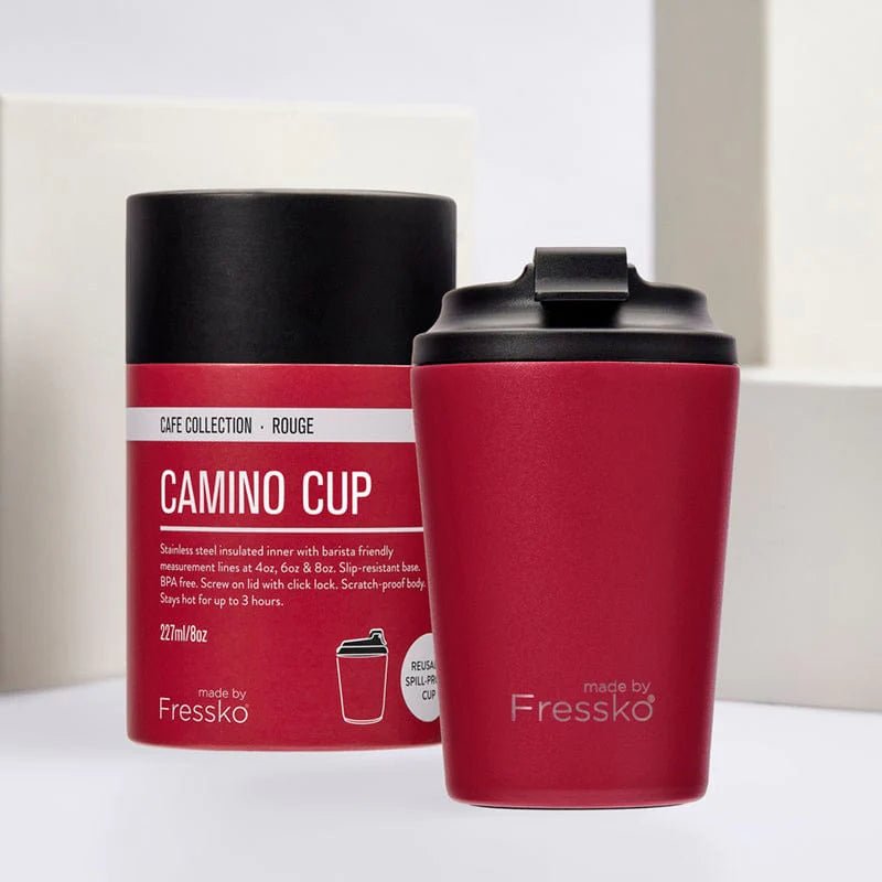The Camino Insulated Coffee Cup, from Fressko in Rouge - Urban Revolution