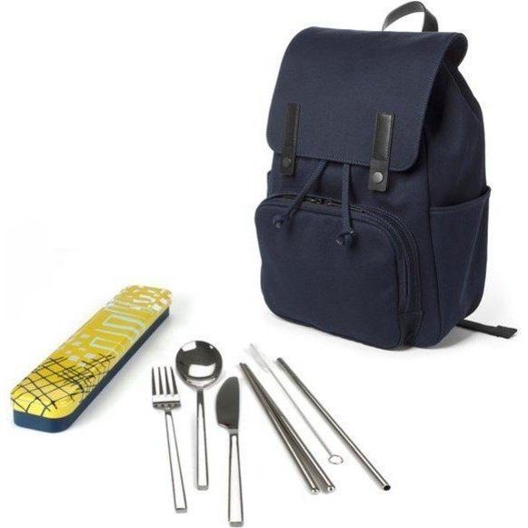 Retro Kitchen Carry Your Cutlery and Backpack- Abstract