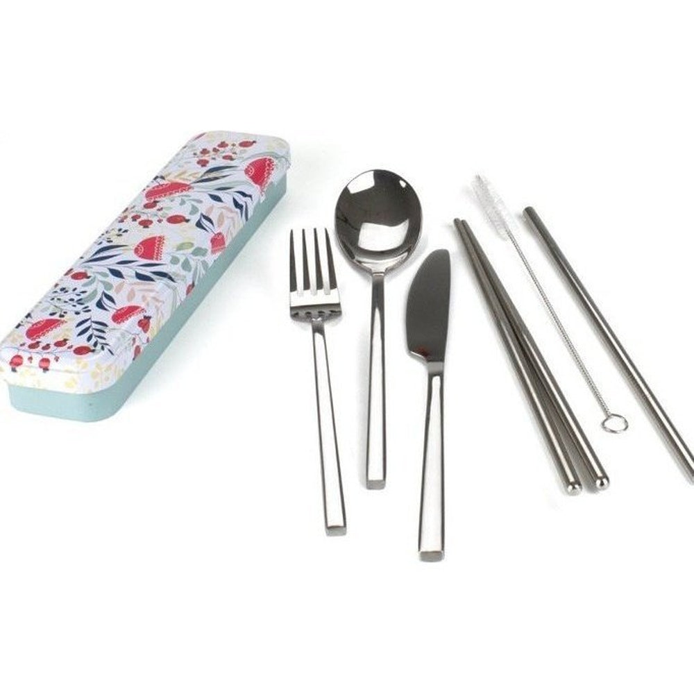 Retro Kitchen Carry Your Cutlery - Botanical