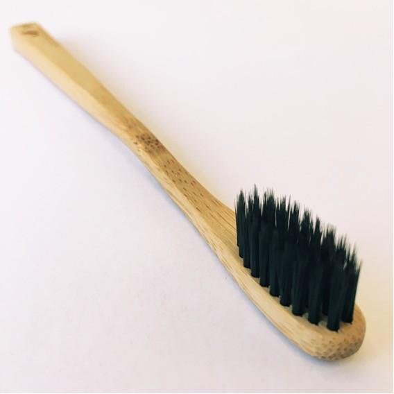 A Single Charcoal Toothbrush
