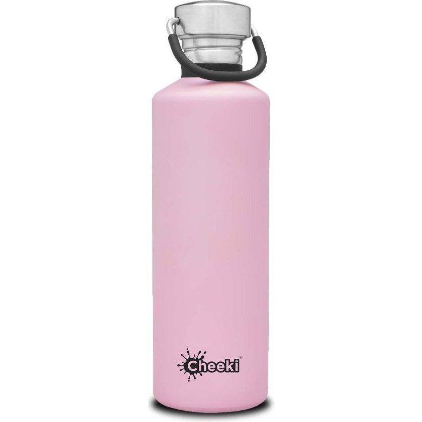CHEEKI Classic Single Wall Bottle - Pink - 750ml