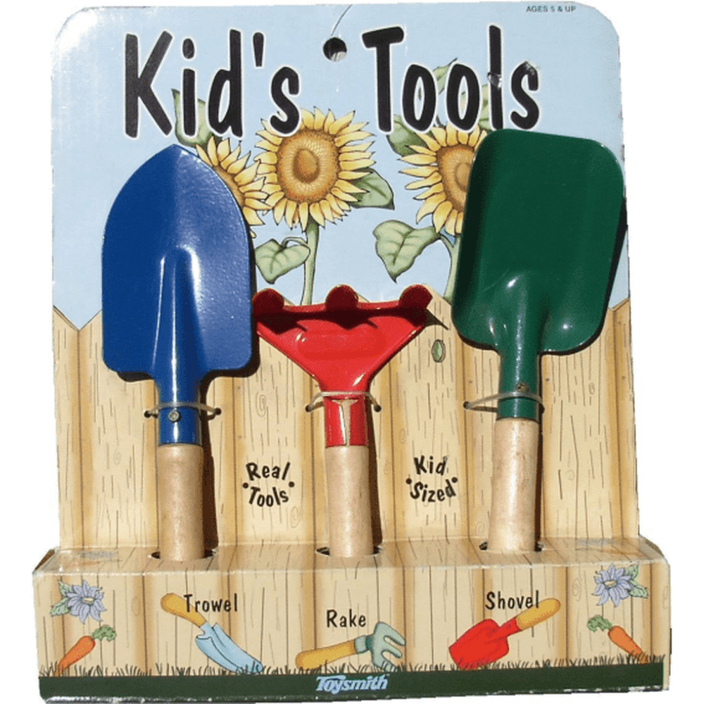 Toysmith 3-Piece Children&#39;s Gardening Tool Set, from Ryset