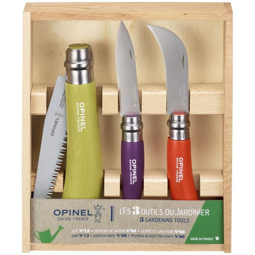 Opinel Coloured Gardener Box Set