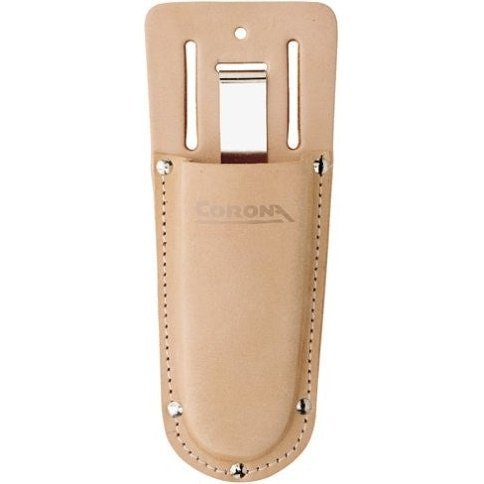 Corona Leather Pouch with Steel Belt Clip