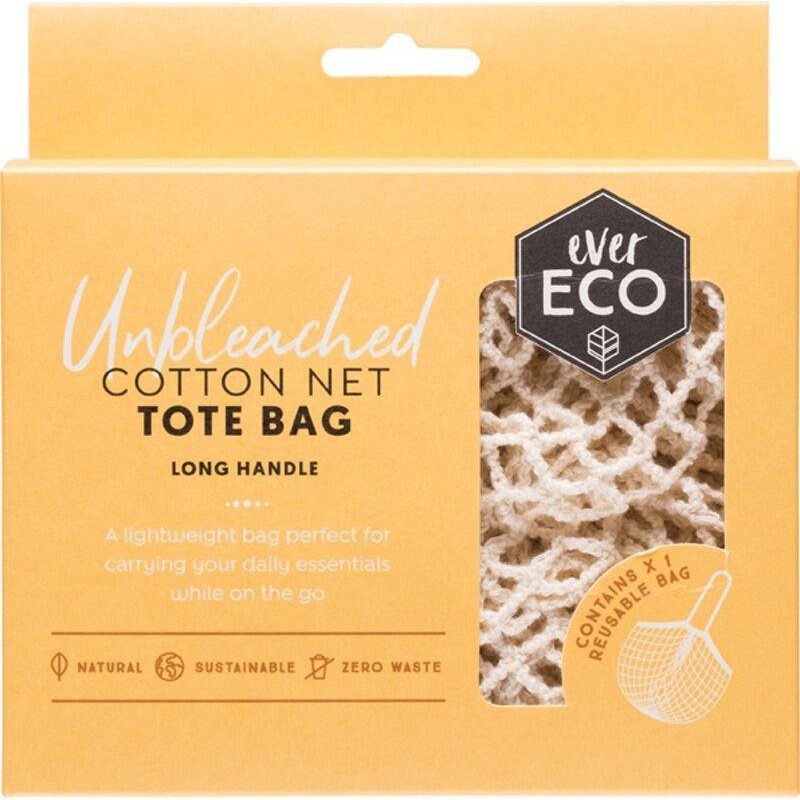 Cotton Net Tote Bag Long Handle - Ever Eco - Urban Revolution