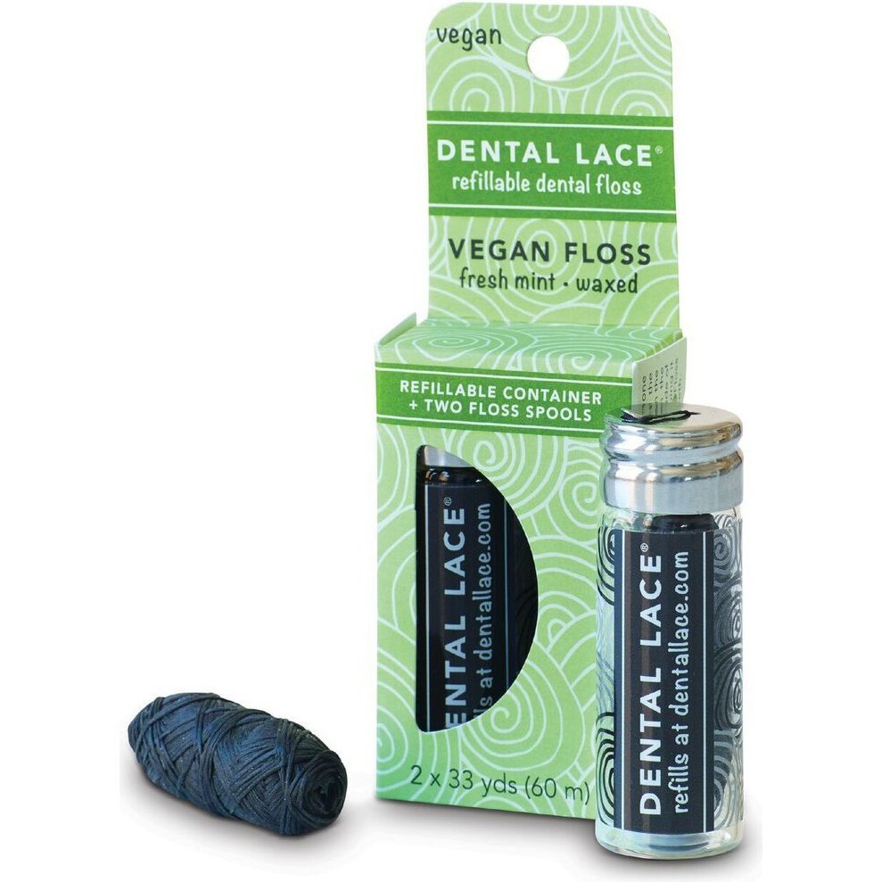 Dental Lace - Bamboo Charcoal Vegan Dental Floss - Urban Revolution