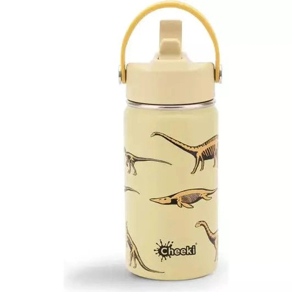 Cheeki 400ml Insulated Little Adventurer Bottle - Dinosaur