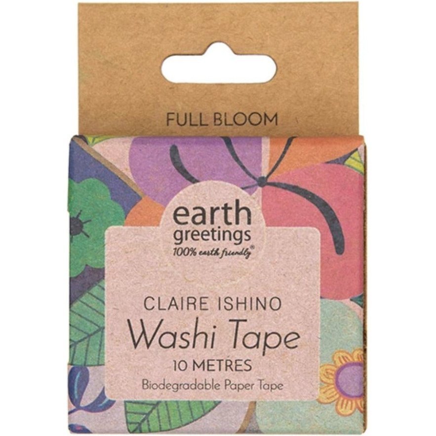 Earth Greetings Washi Tape Full Bloom