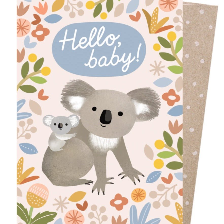 Earth Greetings Gift Card - Bouncing Baby Koala.