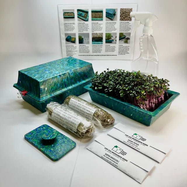 Eco Abundance Microgreen Growing Kit from Green World Revolution