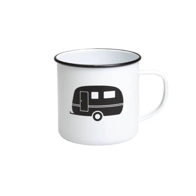The Classic Enamel Mug from RetroKitchen - Vintage Caravan