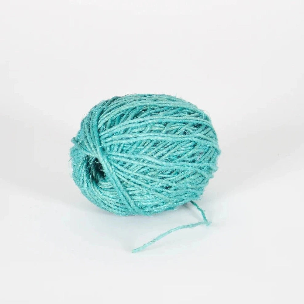 Fair Go Hemp Twine 50m - Aqua.