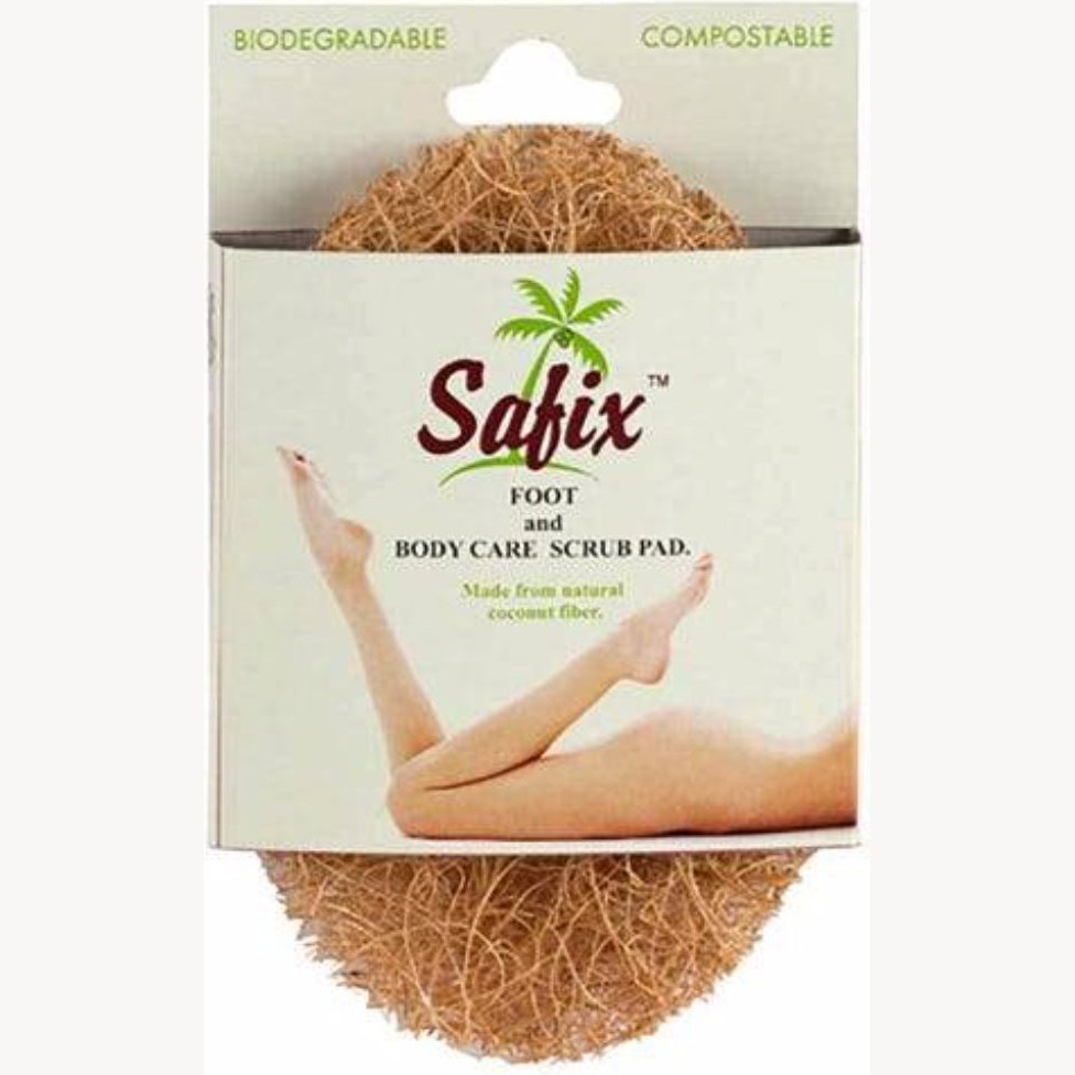 Safix Foot and Body Scrub Pad in Packaging
