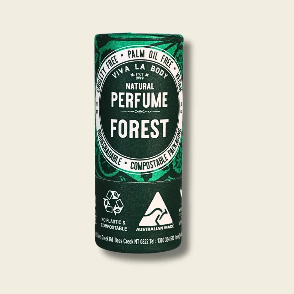 Forest Natural Perfume Stick in Compostable Tube from Viva La Body, Urban Revolution.