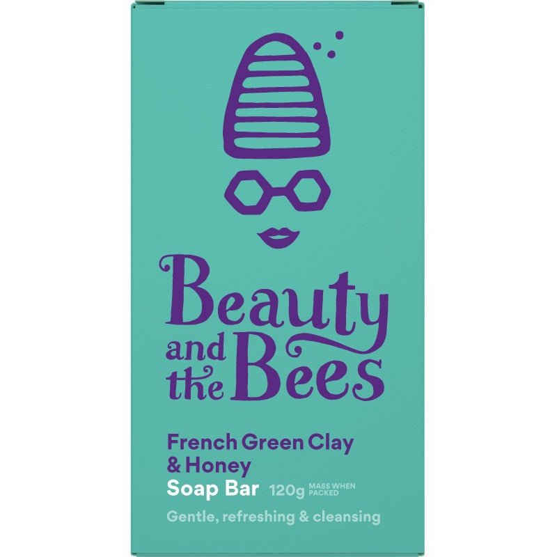Beauty &amp; the Bees French Green Clay &amp; Honey Soap Bar, Urban Revolution.