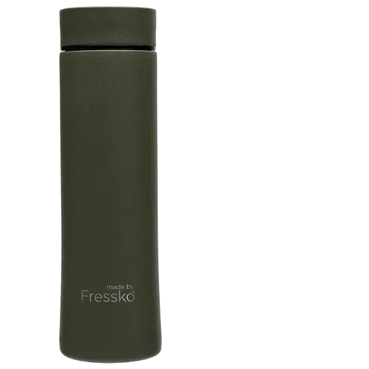 Fressko &quot;Move&quot; Insulated 660ml Flask with Infuser in Khaki, Urban Revolution.