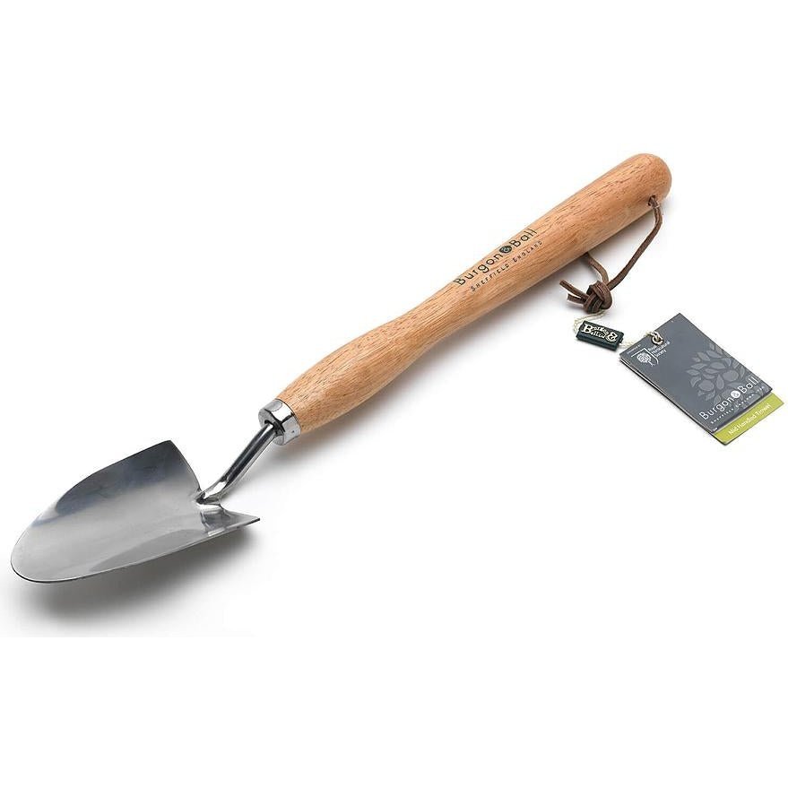 Stainless Steel Mid Handled Trowel by Burgon &amp; Ball