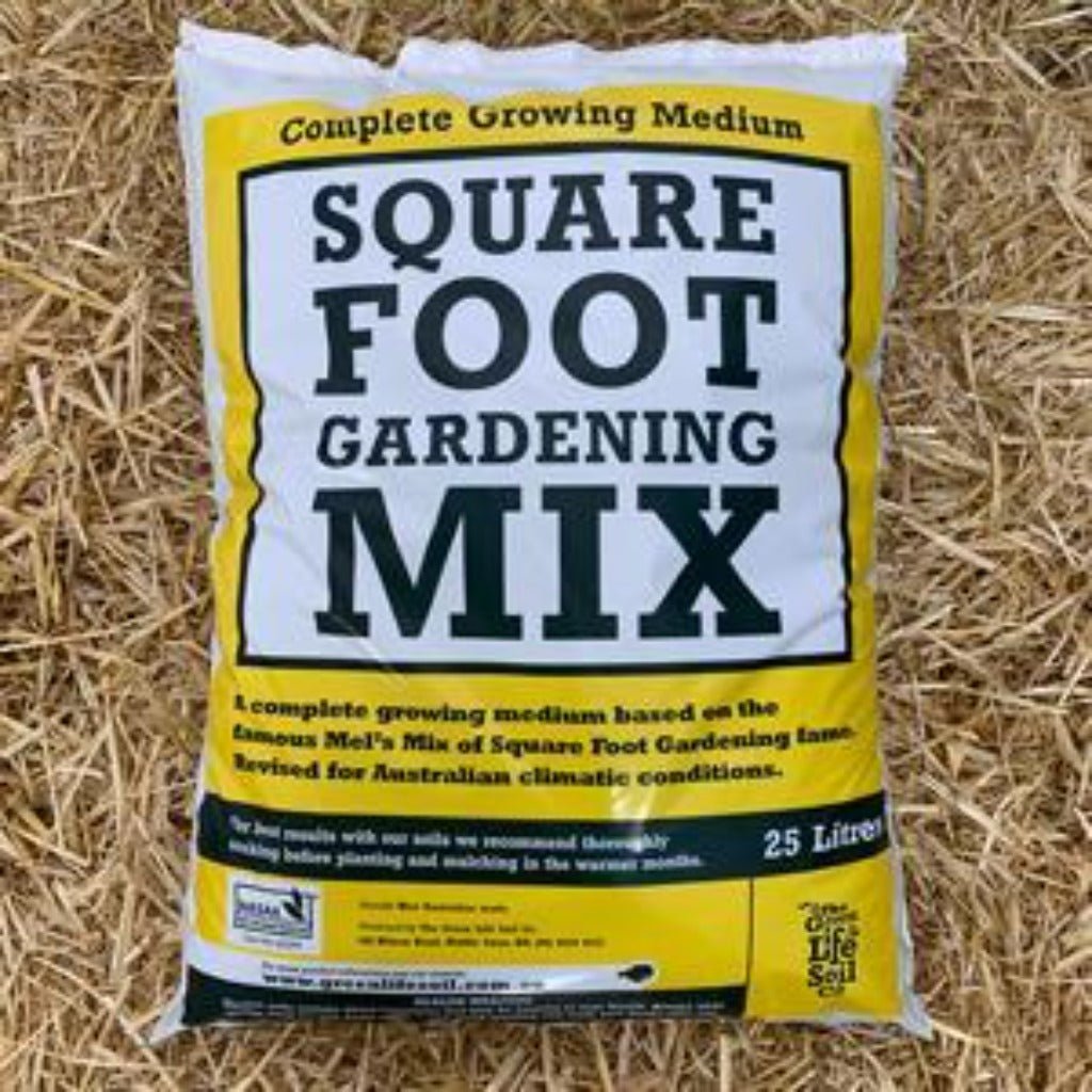 A Bag of Square Foot Gardening Mix from The Green Life Soil Co.