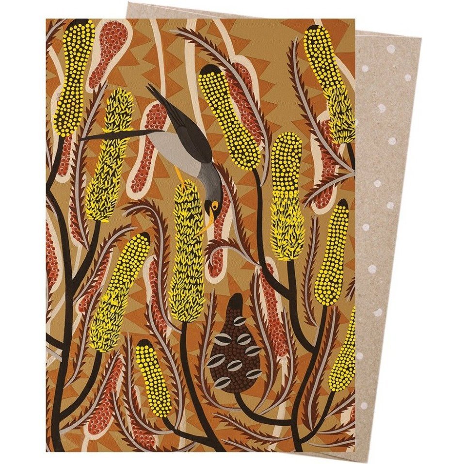  Earth Greetings - Greeting Card - Candlestick Banksia