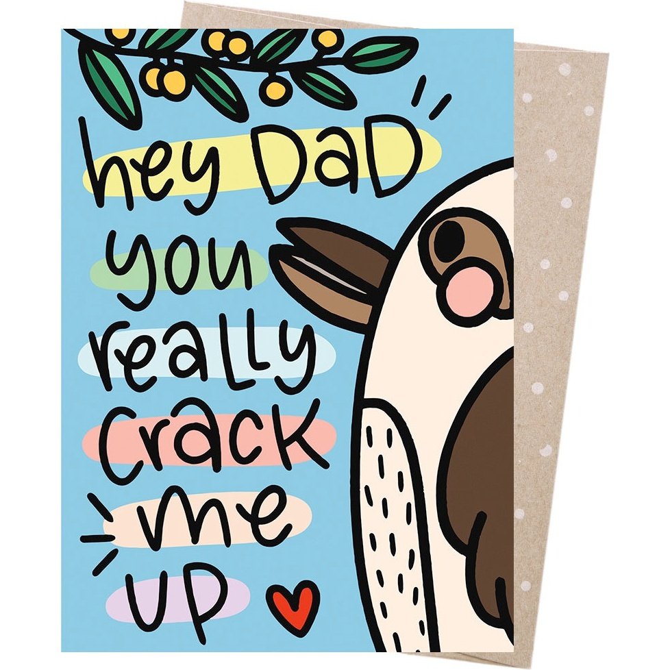 Earth Greetings - Greeting Card - Crackup Dad
