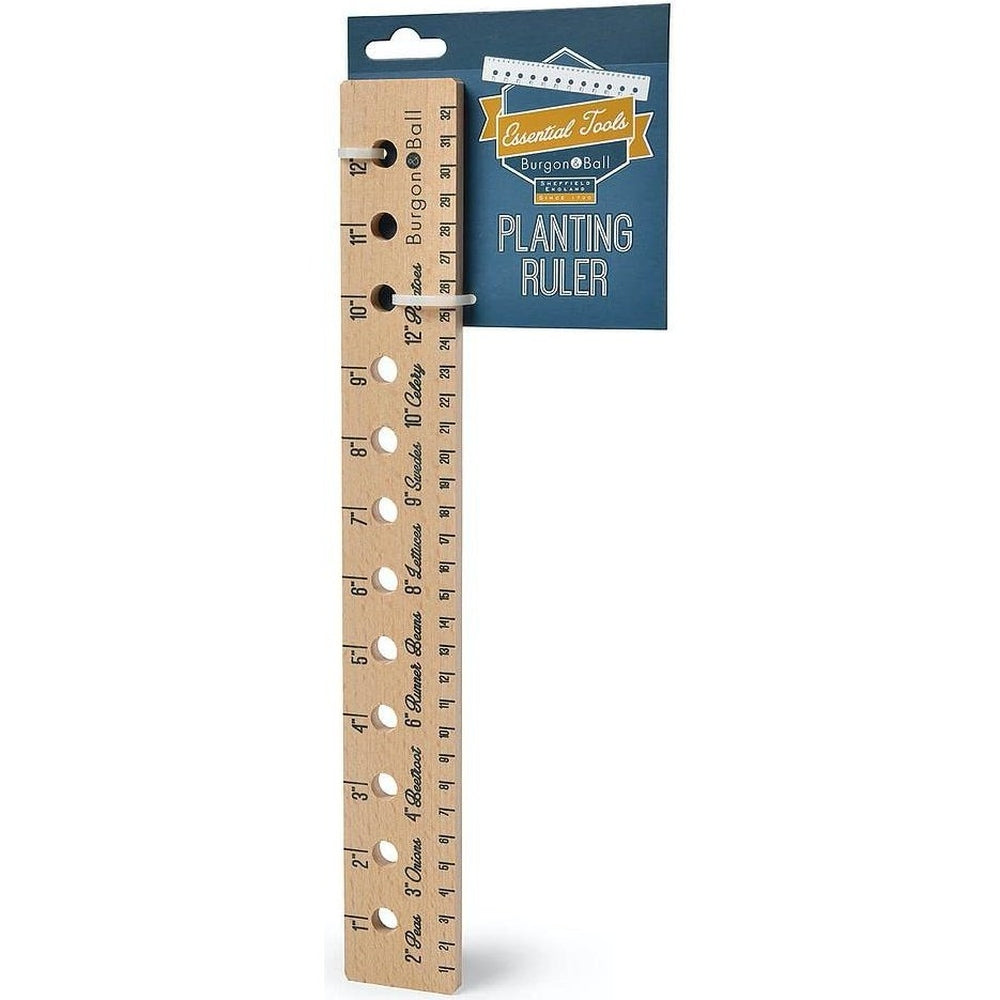 The Planting Ruler from Burgon & Ball, with Packaging
