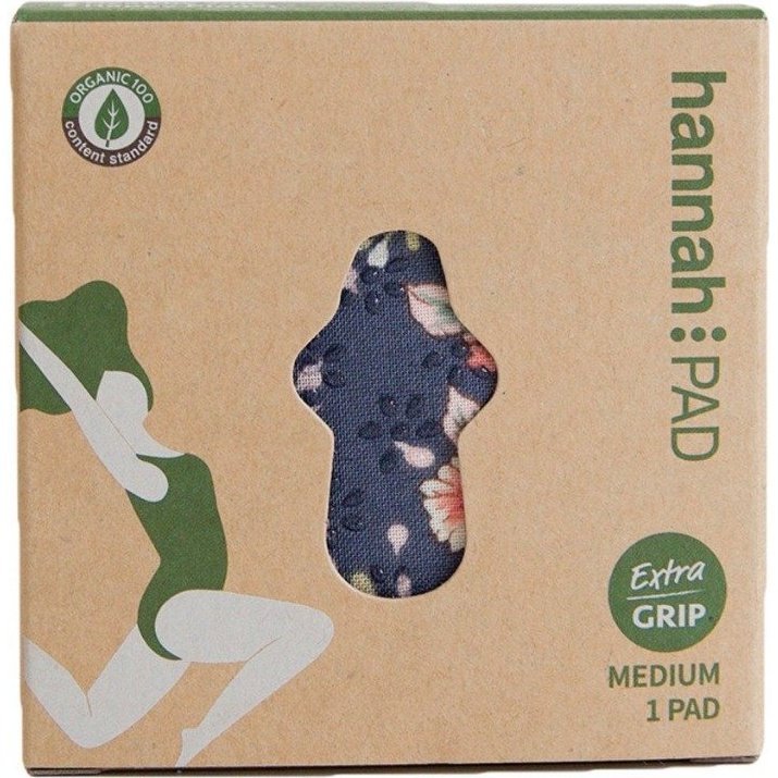 Hannahpad 100% Organic Reusable Cloth Pads Medium