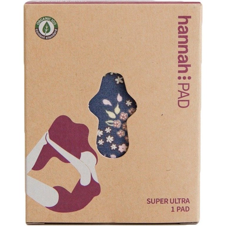 Hannahpad 100% Organic Reusable Cloth Pads Super Ultra