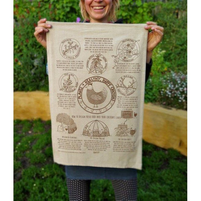 How to Prune a Fruit TreePermaculture Educational Tea Towels - Happy, Healthy Chickens