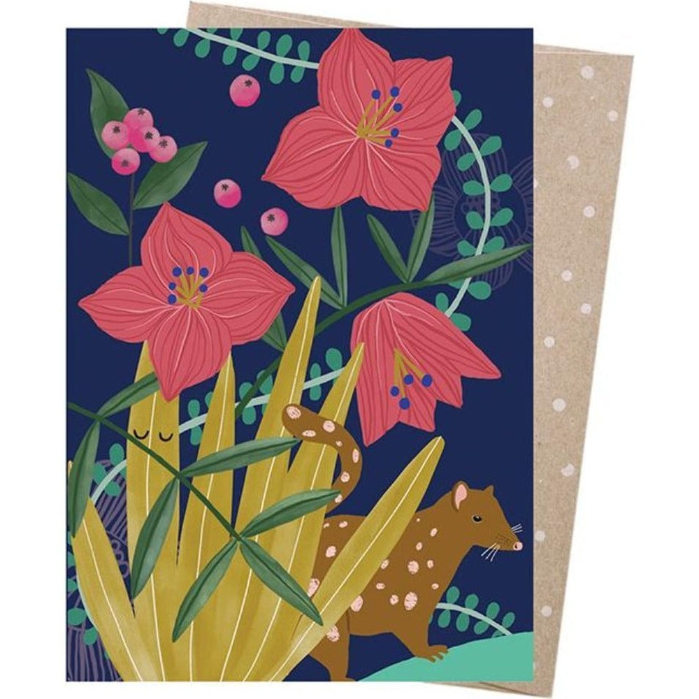 Earth Greetings - Greeting Card - Quoll's Nocturne