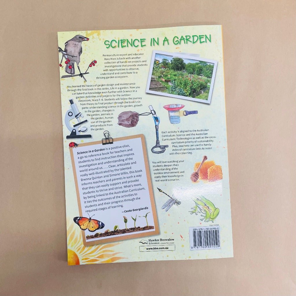 Science in a Garden (Back Cover) by Ross Mars