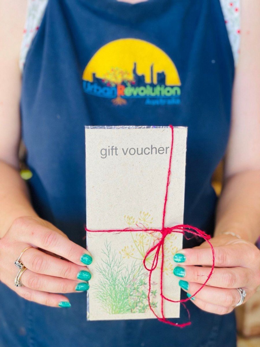 gift voucher with red string