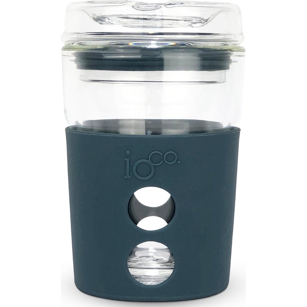 IOco 4 oz Piccolo Glass Coffee Traveller - Midnight Blue